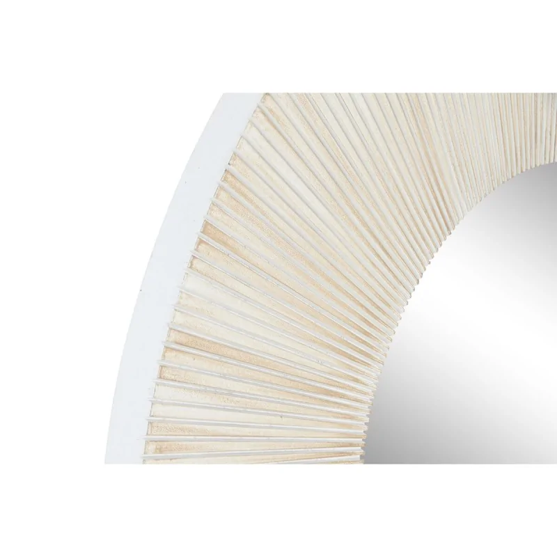 Wall mirror Home ESPRIT White MDF Wood Indian...