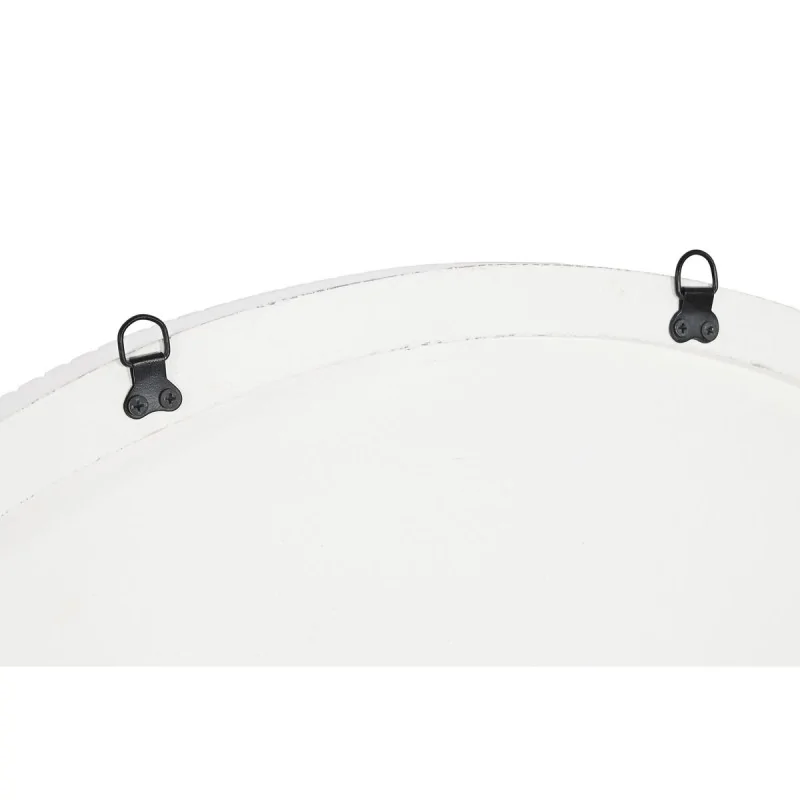 Wall mirror Home ESPRIT White MDF Wood Indian...