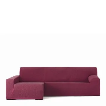 Left long arm chaise longue cover Eysa TROYA Burgundy 170...