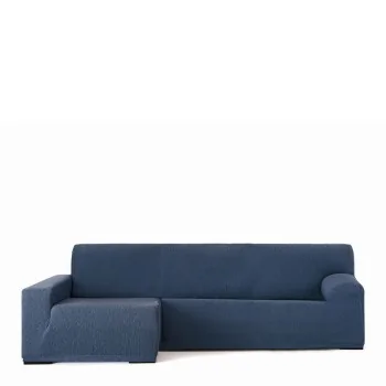 Left long arm chaise longue cover Eysa TROYA Blue 170 x...