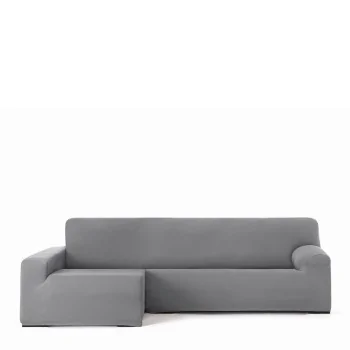 Left long arm chaise longue cover Eysa BRONX Grey 170 x...