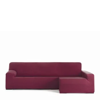 Right long arm chaise longue cover Eysa BRONX Burgundy...