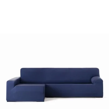 Left long arm chaise longue cover Eysa BRONX Blue 170 x...