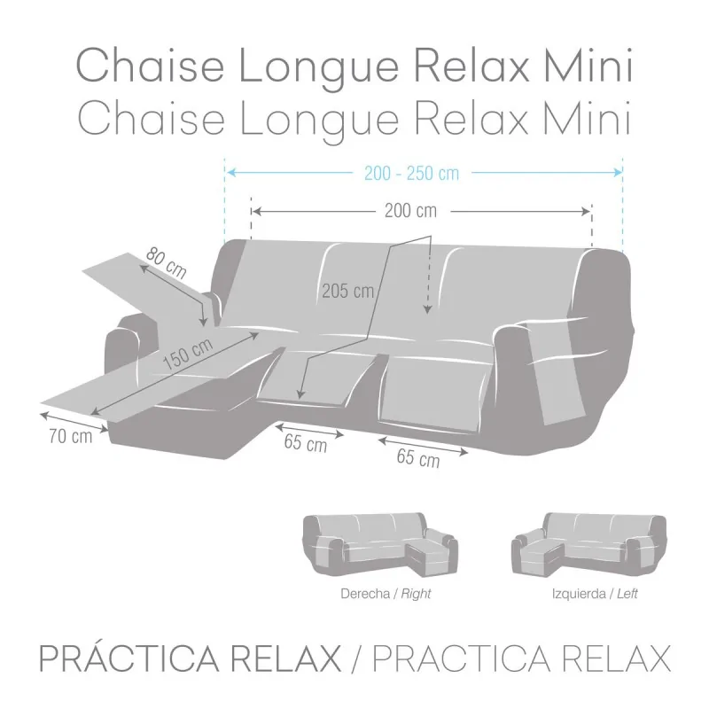 Sofa Cover Eysa NORUEGA Terracotta 100 x 110 x...