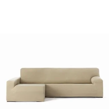 Left long arm chaise longue cover Eysa BRONX Beige 170 x...