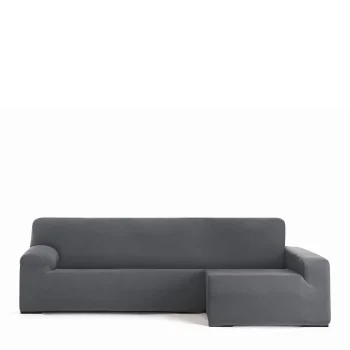Right long arm chaise longue cover Eysa BRONX Dark grey...