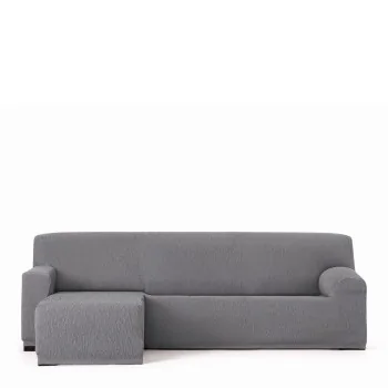 Right short arm chaise longue cover Eysa TROYA Grey 170 x...