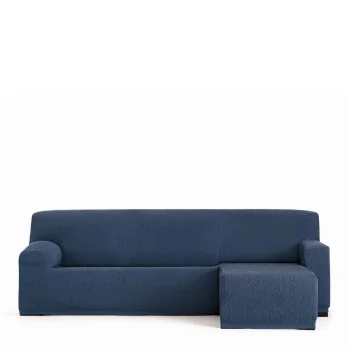 Right short arm chaise longue cover Eysa TROYA Blue 170 x...