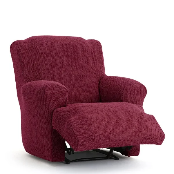 Armchair slipcovers Eysa JAZ Burgundy 80 x 120 x 110 cm