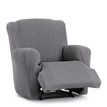Armchair slipcovers Eysa TROYA Grey 80 x 100 x 90 cm