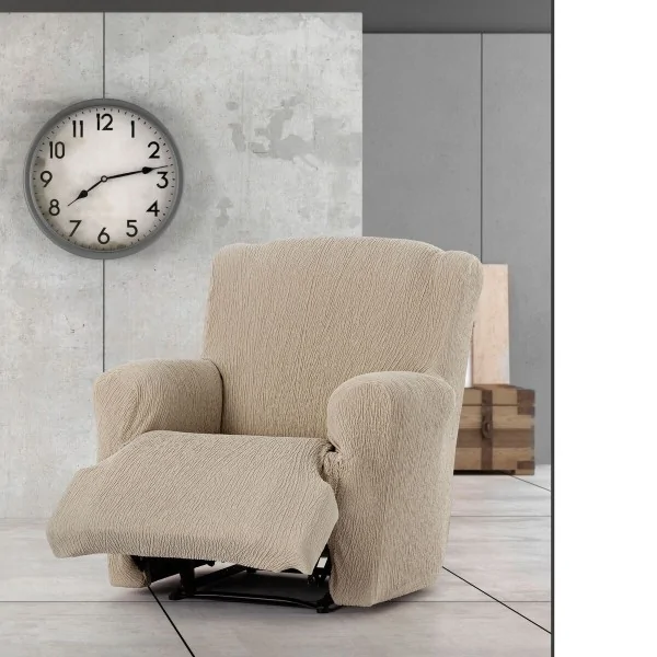 Armchair slipcovers Eysa TROYA Light brown 80 x 100 x 90 cm