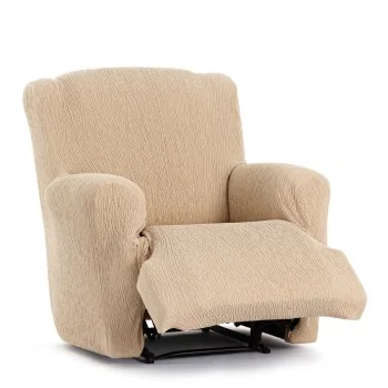 Armchair slipcovers Eysa TROYA Beige 80 x 100 x 90 cm