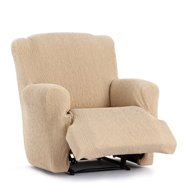 Armchair slipcovers Eysa TROYA Beige 80 x 100 x 90 cm