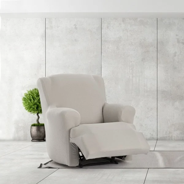 Armchair slipcovers Eysa BRONX Beige 80 x 100 x 90 cm