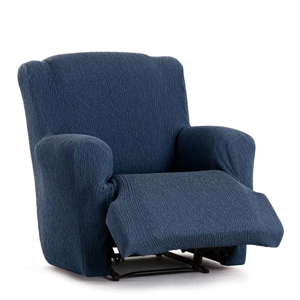 Armchair slipcovers Eysa TROYA Blue 80 x 100 x 90 cm