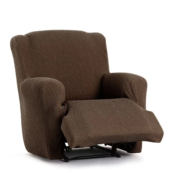 Armchair slipcovers Eysa TROYA Brown 80 x 100 x 90 cm