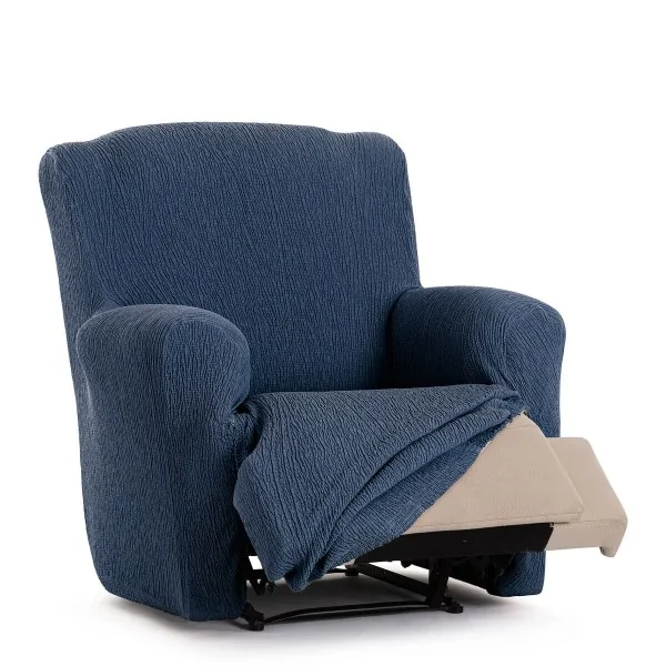 Armchair slipcovers Eysa TROYA Blue 80 x 100 x 90 cm