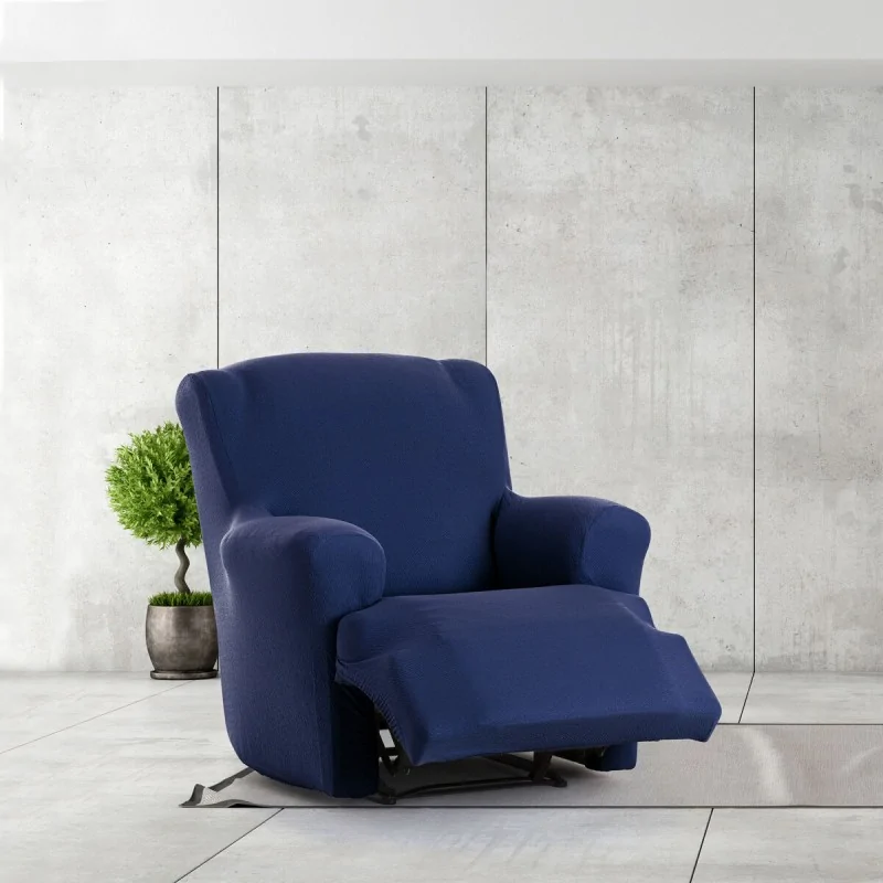 Armchair slipcovers Eysa BRONX Blue 80 x 100 x...