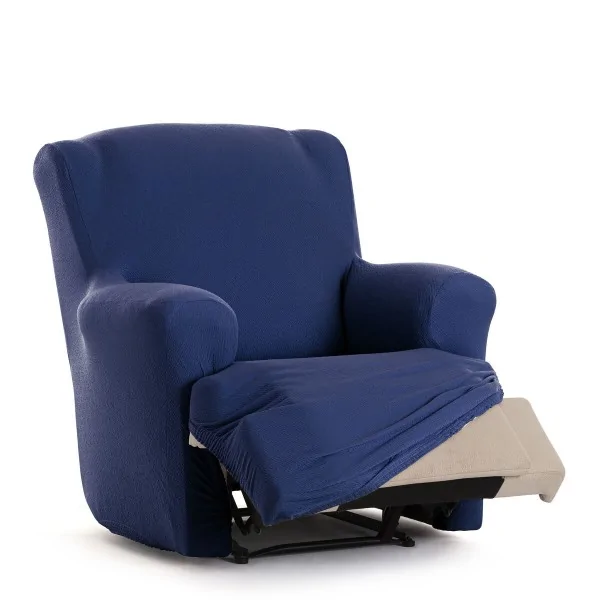 Armchair slipcovers Eysa BRONX Blue 80 x 100 x 90 cm