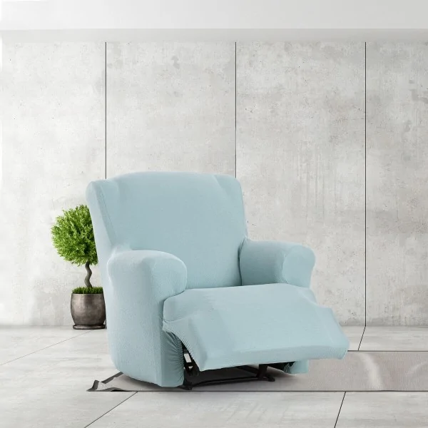 Armchair slipcovers Eysa BRONX Aquamarine 80 x 100 x 90 cm