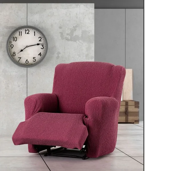 Armchair slipcovers Eysa TROYA Burgundy 80 x 100 x 90 cm