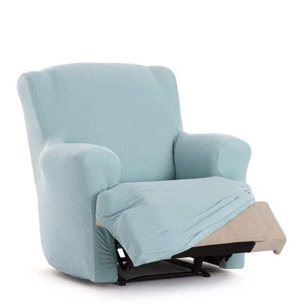 Armchair slipcovers Eysa BRONX Aquamarine 80 x 100 x 90 cm