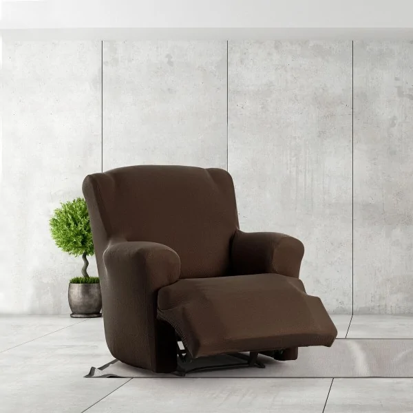Armchair slipcovers Eysa BRONX Brown 80 x 100 x 90 cm