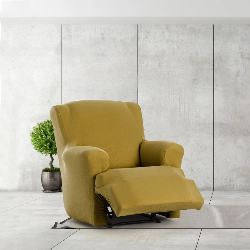 Armchair slipcovers Eysa BRONX Mustard 80 x 100...