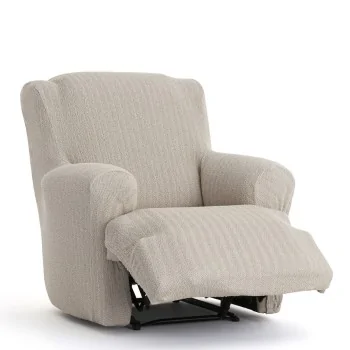 Armchair slipcovers Eysa JAZ Beige 80 x 120 x 110 cm