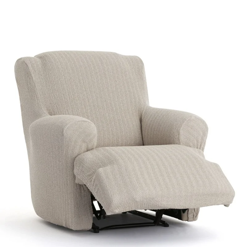 Armchair slipcovers Eysa JAZ Beige 80 x 120 x 110 cm