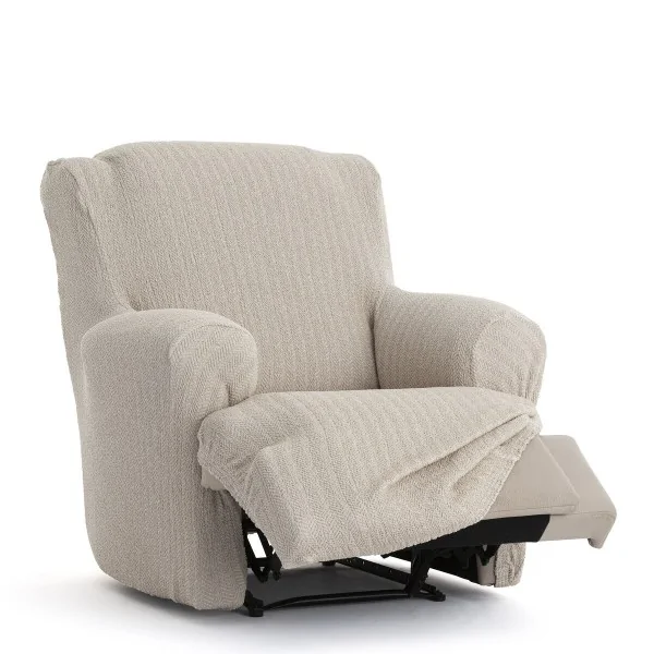 Armchair slipcovers Eysa JAZ Beige 80 x 120 x 110 cm