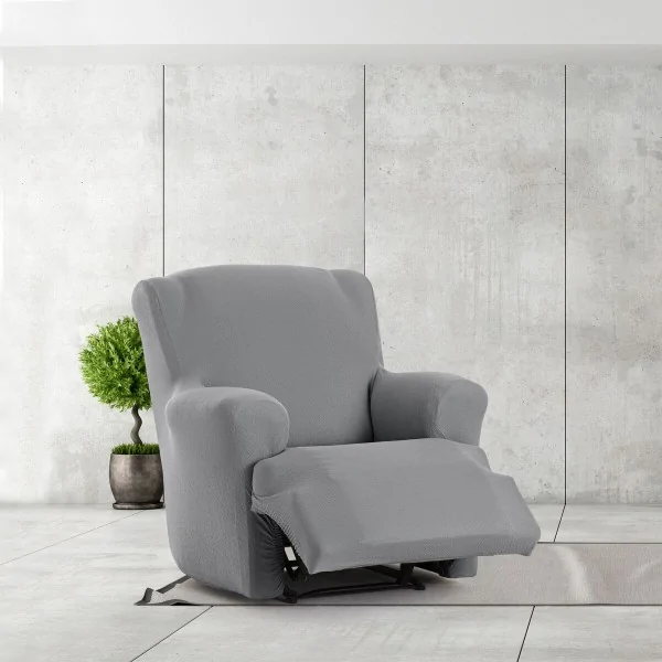 Armchair slipcovers Eysa BRONX Grey 80 x 100 x 90 cm