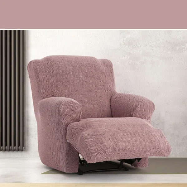 Armchair slipcovers Eysa JAZ Pink 80 x 120 x 110 cm