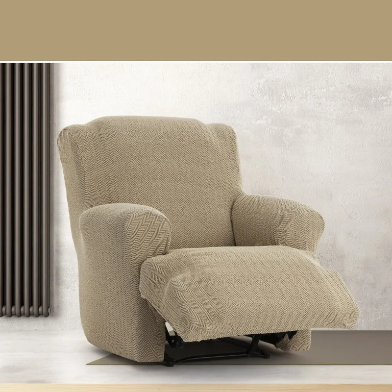 Armchair slipcovers Eysa JAZ Beige 80 x 120 x...