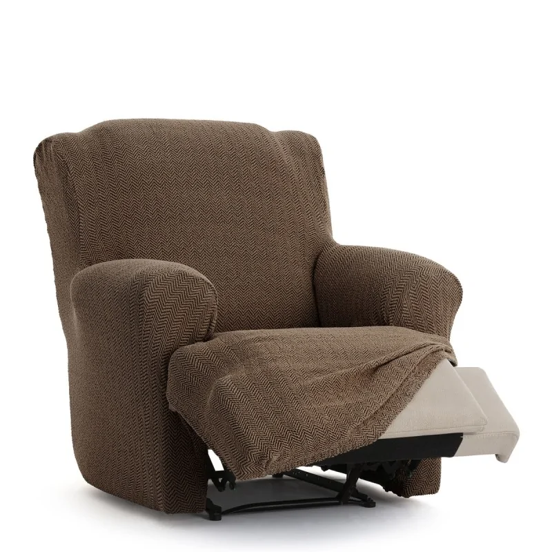 Armchair slipcovers Eysa JAZ Brown 80 x 120 x...