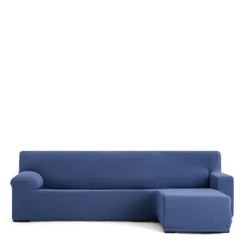 Right short arm chaise longue cover Eysa JAZ Blue 120 x...