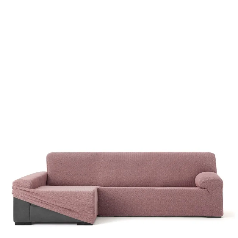 Left long arm chaise longue cover Eysa JAZ Pink...