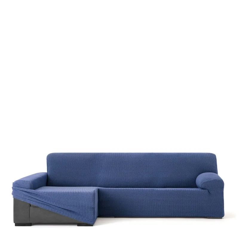Left long arm chaise longue cover Eysa JAZ Blue...