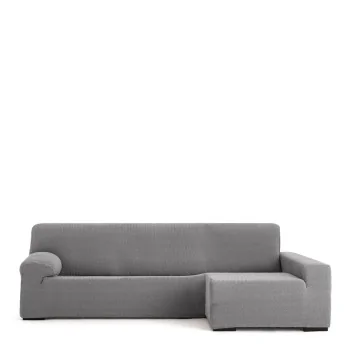 Right long arm chaise longue cover Eysa JAZ Grey 180 x...