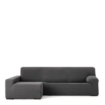 Left long arm chaise longue cover Eysa JAZ Dark grey 180...