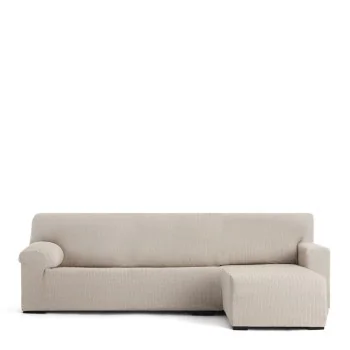 Right short arm chaise longue cover Eysa JAZ Beige 120 x...