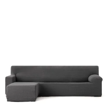 Right short arm chaise longue cover Eysa JAZ Dark grey...