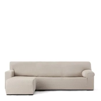 Right short arm chaise longue cover Eysa JAZ Beige 120 x...