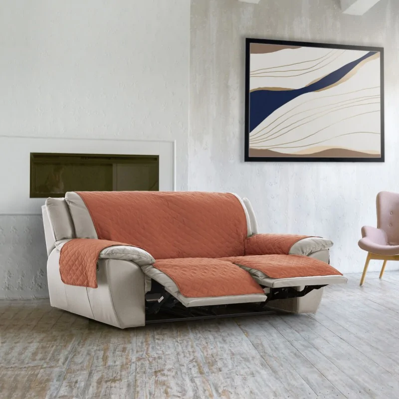 Sofa Cover Eysa NORUEGA Terracotta 100 x 110 x...