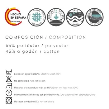 Sofa Cover Eysa VALERIA Brown 100 x 110 x 115 cm 2