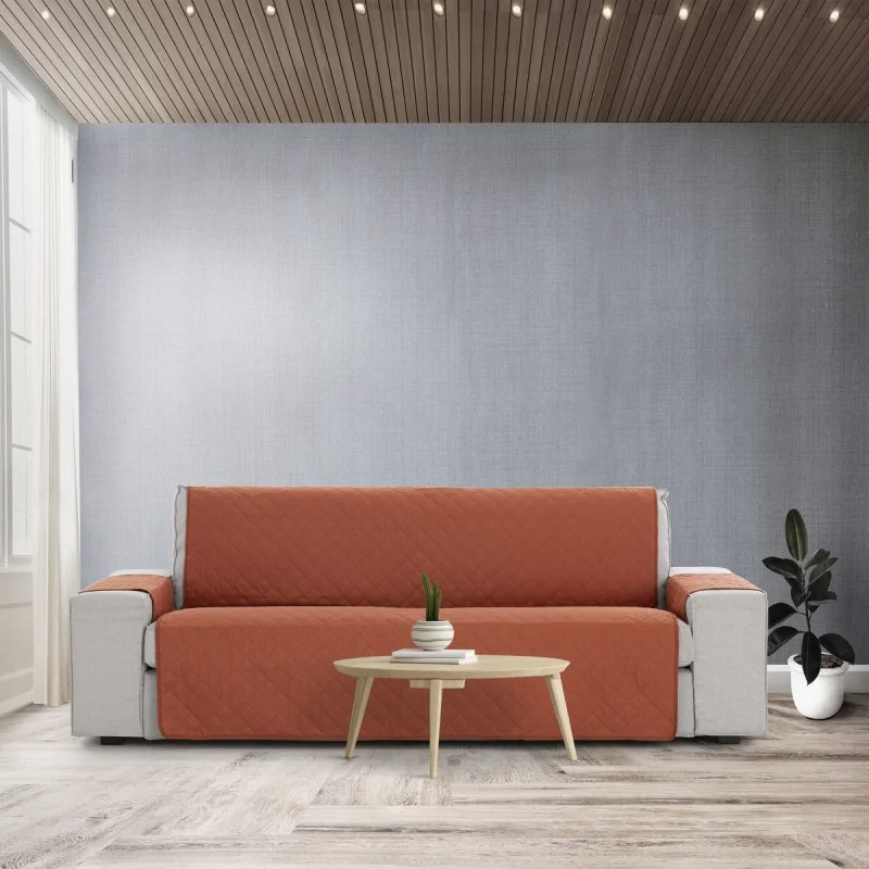 Sofa Cover Eysa NORUEGA Terracotta 100 x 110 x...