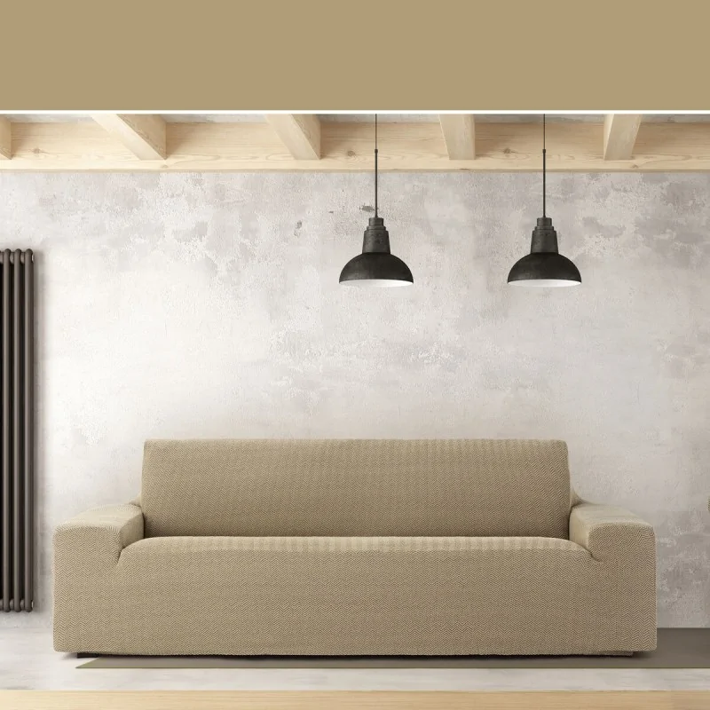 Sofa Cover Eysa JAZ Beige 70 x 120 x 260 cm