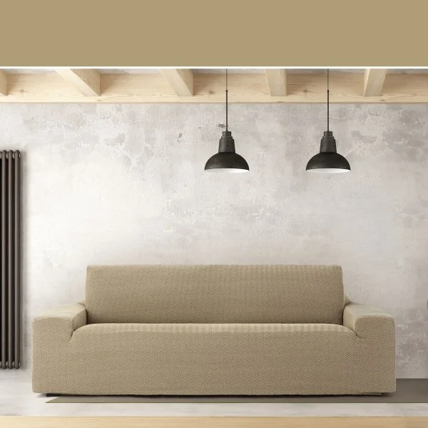 Sofa Cover Eysa JAZ Beige 70 x 120 x 260 cm