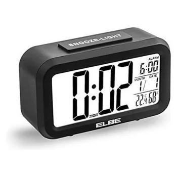 Alarm Clock ELBE RD-668 Black 4,4" 2