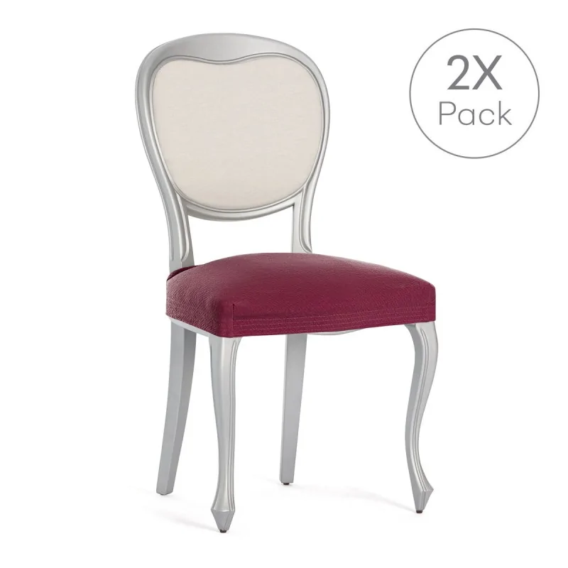 Chair Cover Eysa BRONX Burgundy 50 x 5 x 50 cm...